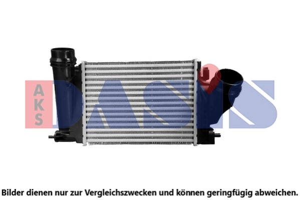 Intercooler, échangeur AKS DASIS 187049N
