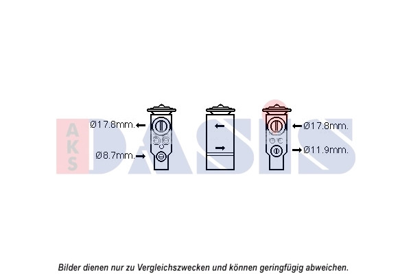 Détendeur, climatisation AKS DASIS 840251N