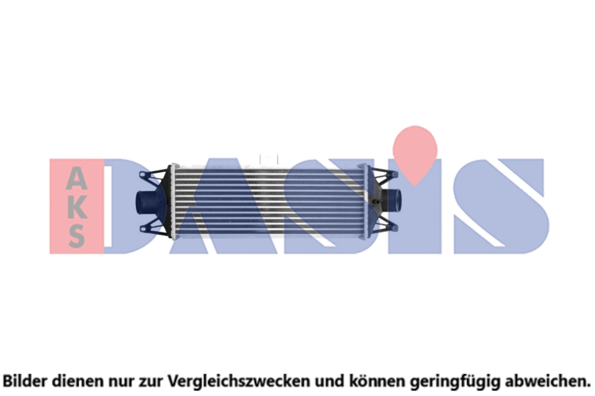 Intercooler, échangeur AKS DASIS 407006N