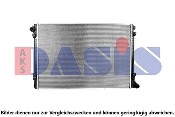 Radiateur, refroidissement du moteur AKS DASIS 040106N