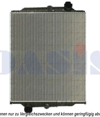Radiateur, refroidissement du moteur AKS DASIS 280014S