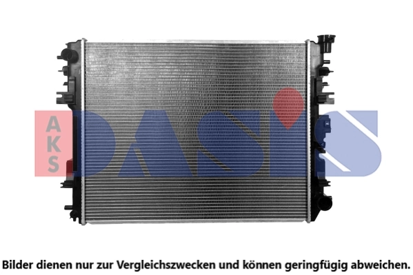 Radiateur, refroidissement du moteur AKS DASIS 520007N