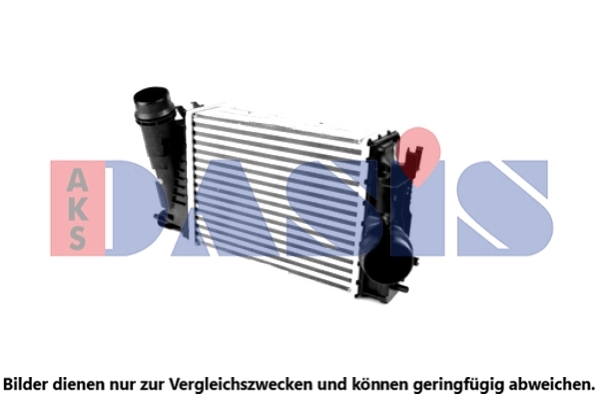 Intercooler, échangeur AKS DASIS 077034N