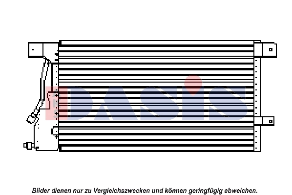 Condenseur, climatisation AKS DASIS 092042N