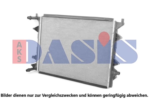 Radiateur, refroidissement du moteur AKS DASIS 040058N