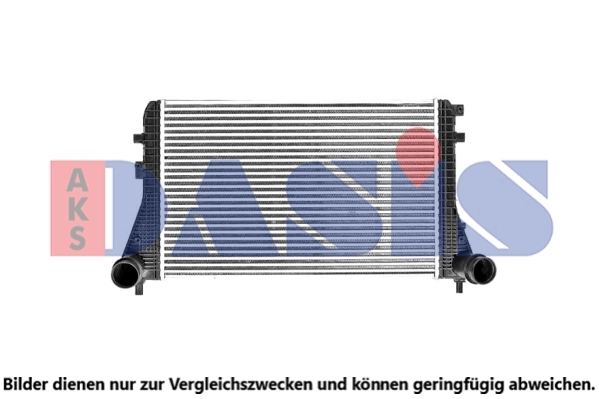 Intercooler, échangeur AKS DASIS 047038N