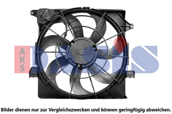 Ventilateur, refroidissement du moteur AKS DASIS 568135N