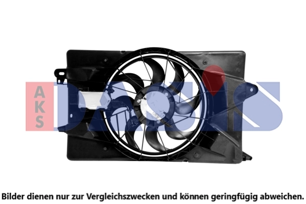 Ventilateur, refroidissement du moteur AKS DASIS 528059N