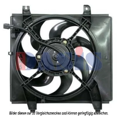Ventilateur, refroidissement du moteur AKS DASIS 568007N