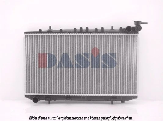 Radiateur, refroidissement du moteur AKS DASIS 070940N