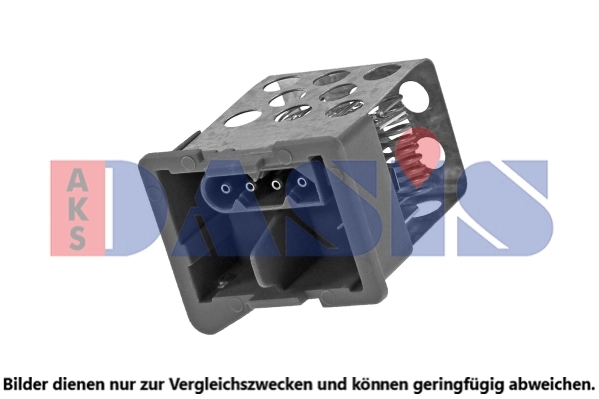 Résistance, pulseur d'air habitacle AKS DASIS 058111N