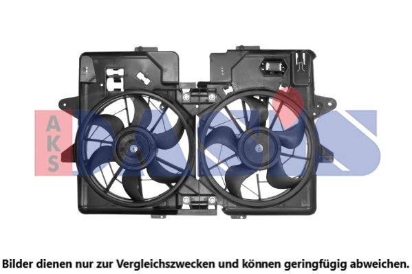 Ventilateur, refroidissement du moteur AKS DASIS 098025N