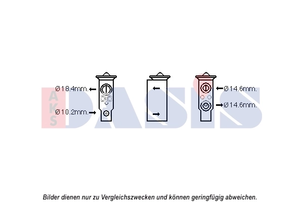 Détendeur, climatisation AKS DASIS 840233N