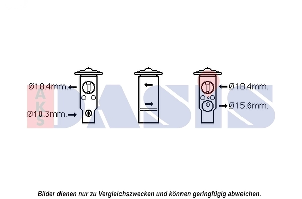 Détendeur, climatisation AKS DASIS 840223N