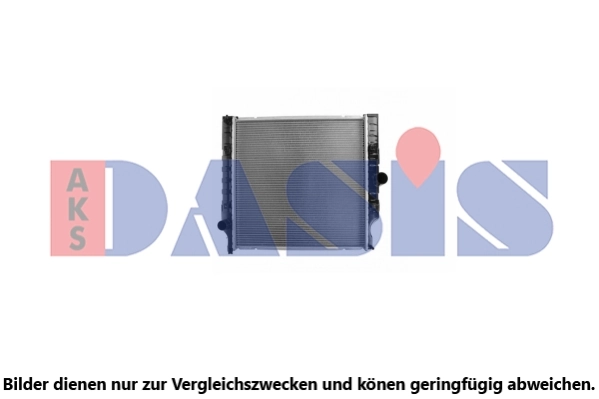 Radiateur, refroidissement du moteur AKS DASIS 520147N