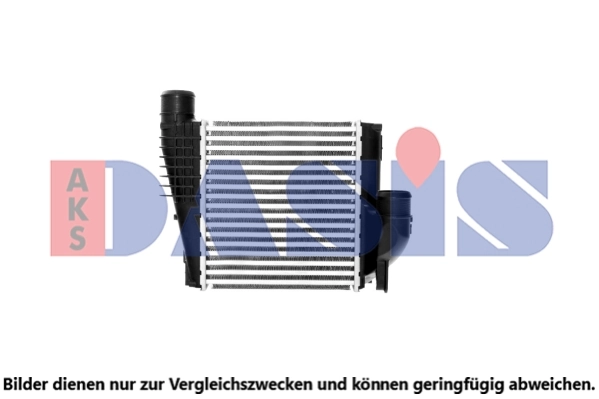 Intercooler, échangeur AKS DASIS 167021N