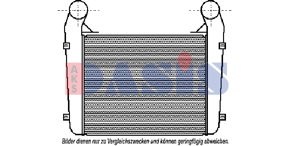Intercooler, échangeur AKS DASIS 397030N