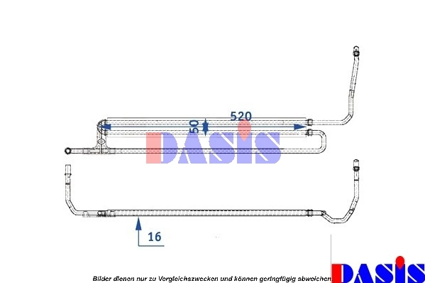 Radiateur d'huile AKS DASIS 056018N