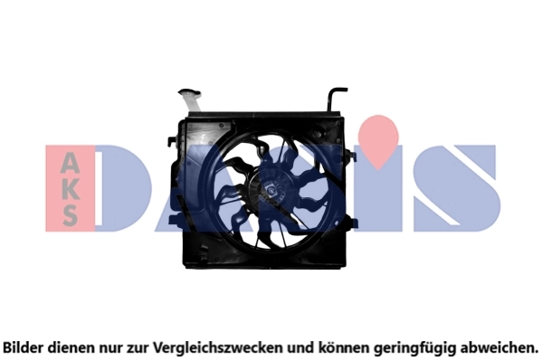 Ventilateur, refroidissement du moteur AKS DASIS 568108N