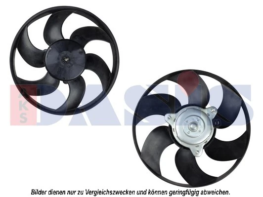 Ventilateur, refroidissement du moteur AKS DASIS 168052N