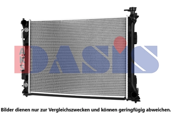Radiateur, refroidissement du moteur AKS DASIS 560173N