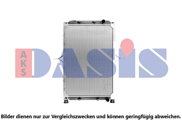 Radiateur, refroidissement du moteur AKS DASIS 390028X