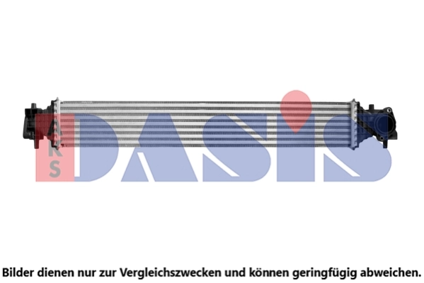 Intercooler, échangeur AKS DASIS 107008N