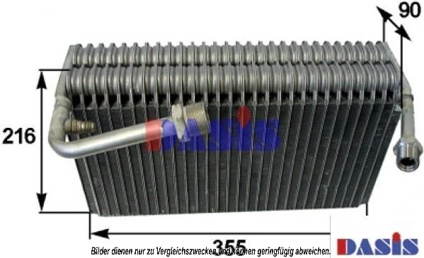 Évaporateur climatisation AKS DASIS 820001N