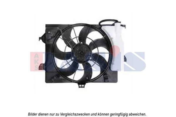 Ventilateur, refroidissement du moteur AKS DASIS 568064N