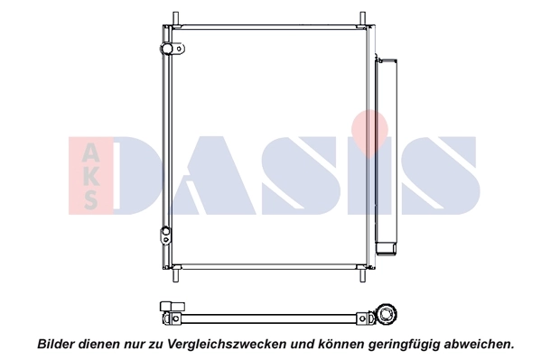 Condenseur, climatisation AKS DASIS 142034N