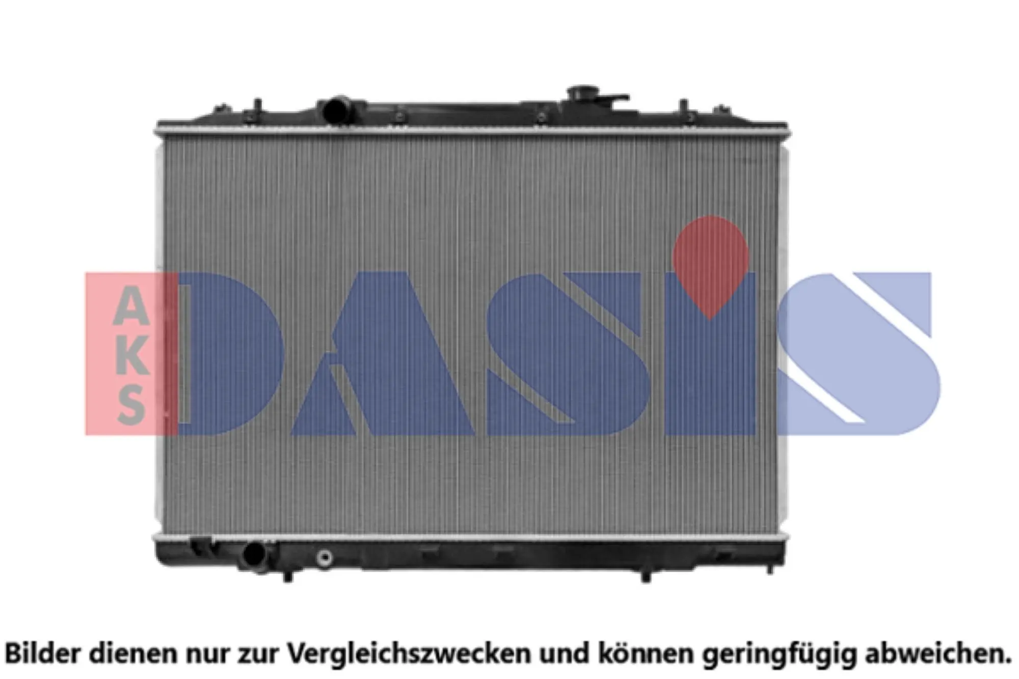 Radiateur, refroidissement du moteur AKS DASIS 100074N