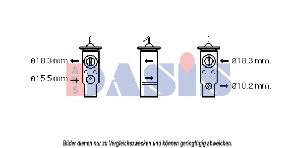 Détendeur, climatisation AKS DASIS 840167N