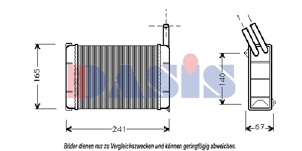 Système de chauffage AKS DASIS 099010N