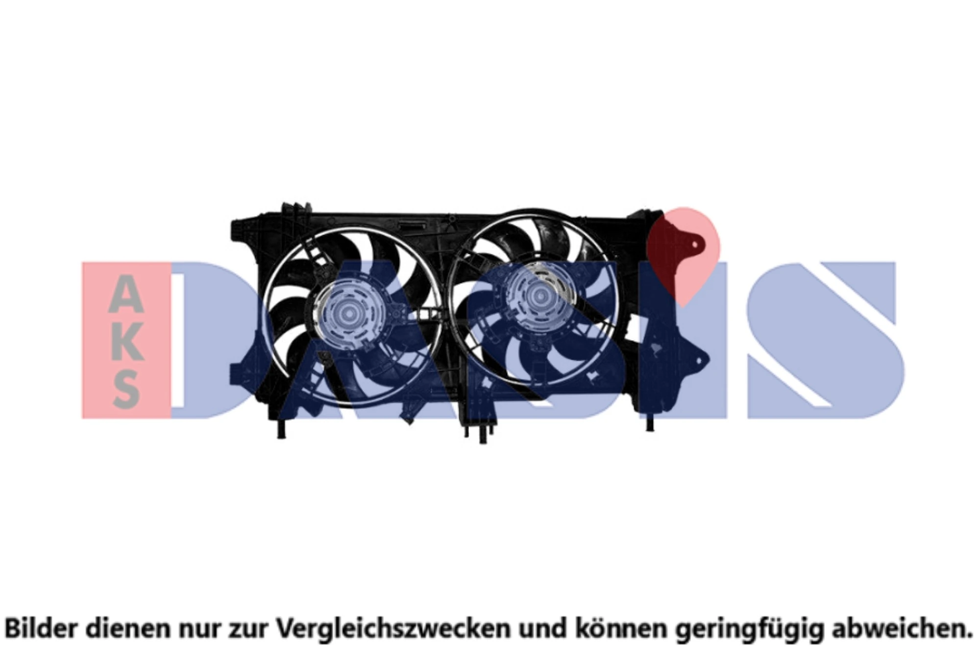 Ventilateur, refroidissement du moteur AKS DASIS 088058N