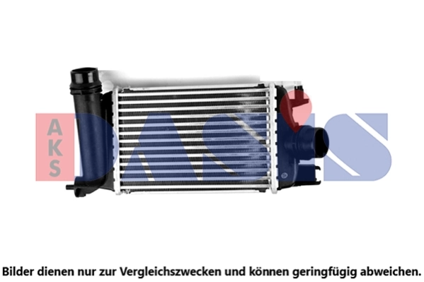 Intercooler, échangeur AKS DASIS 077033N