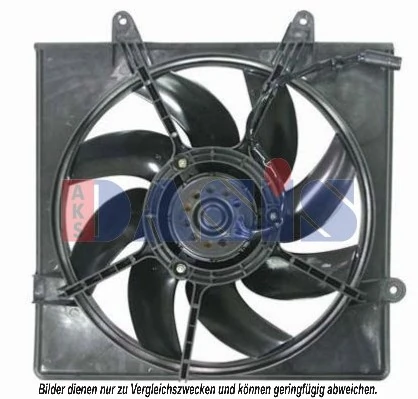 Ventilateur, refroidissement du moteur AKS DASIS 518008N