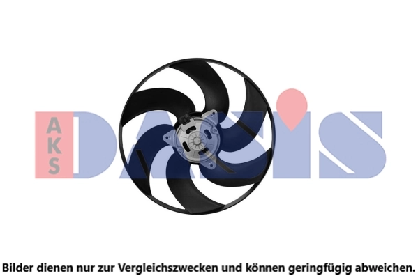 Ventilateur, refroidissement du moteur AKS DASIS 089022N