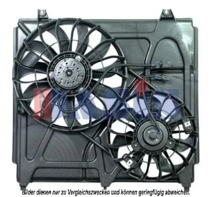 Ventilateur, refroidissement du moteur AKS DASIS 518009N