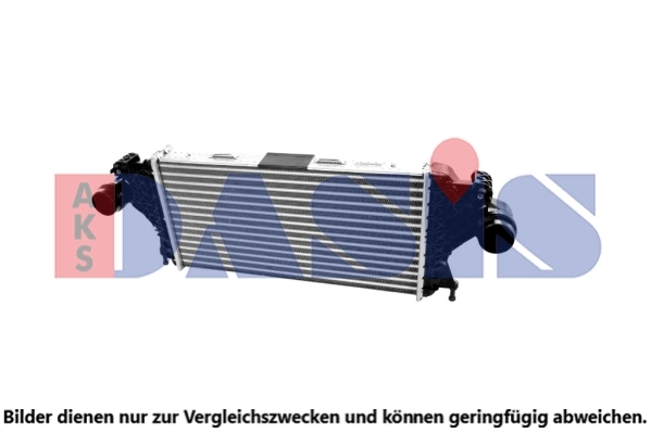Intercooler, échangeur AKS DASIS 127032N