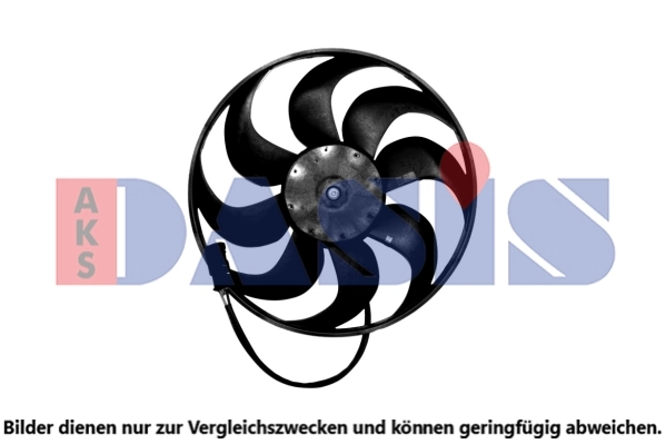 Ventilateur, refroidissement du moteur AKS DASIS 068095N