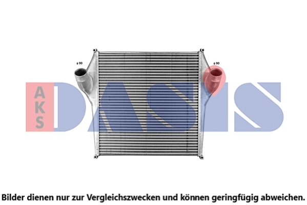 Intercooler, échangeur AKS DASIS 397031X