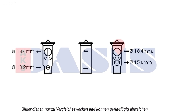 Détendeur, climatisation AKS DASIS 840221N