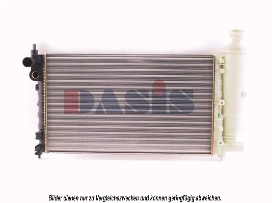 Radiateur, refroidissement du moteur AKS DASIS 160590N
