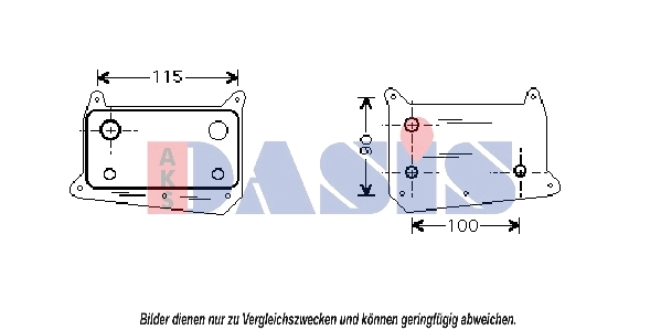 Radiateur d'huile AKS DASIS 126410N