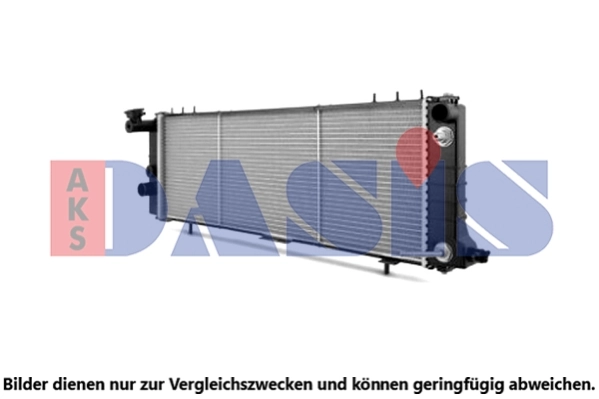 Radiateur, refroidissement du moteur AKS DASIS 520004N