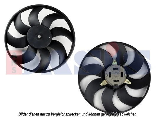 Ventilateur, refroidissement du moteur AKS DASIS 088037N
