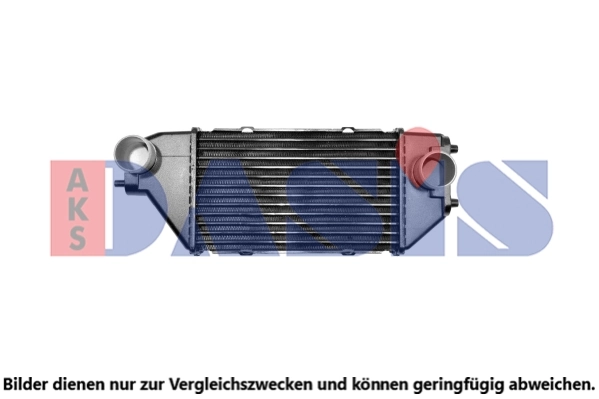Intercooler, échangeur AKS DASIS 107004N