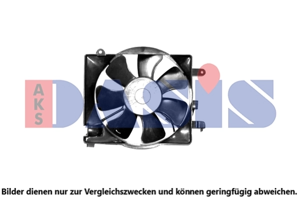 Ventilateur, refroidissement du moteur AKS DASIS 518097N