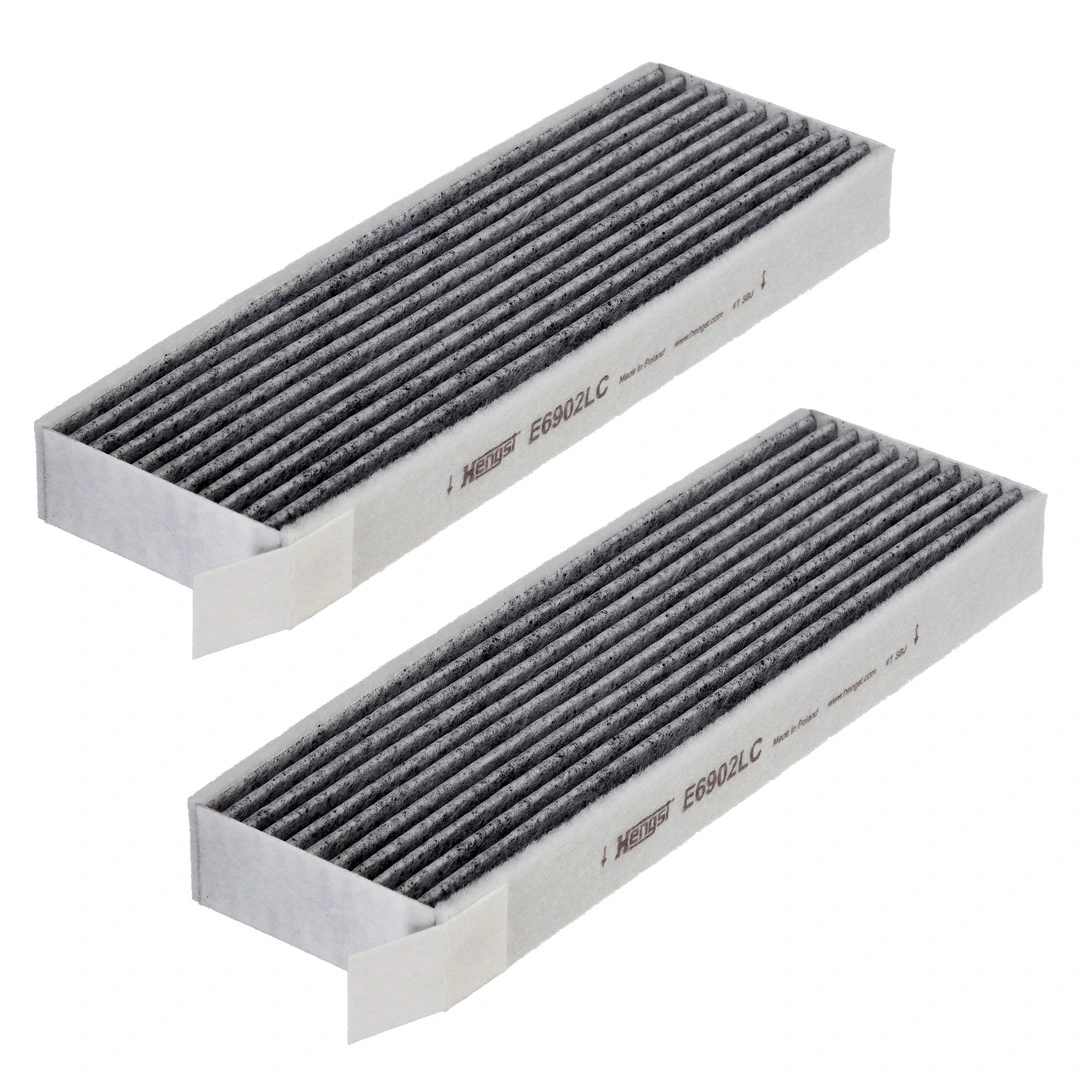 Filtre, air de l'habitacle HENGST FILTER E6902LC-2