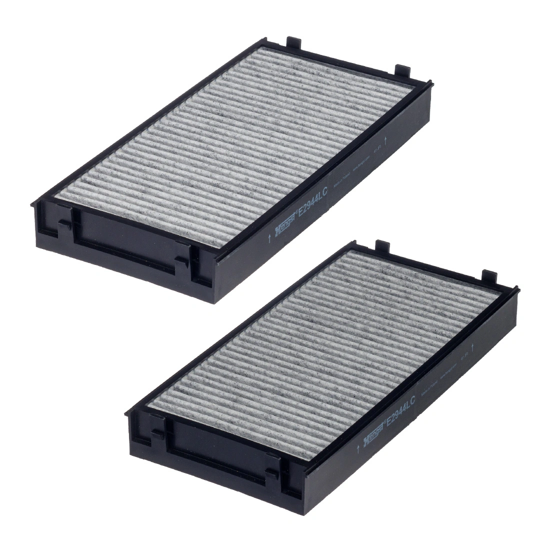 Filtre, air de l'habitacle HENGST FILTER E2944LC-2